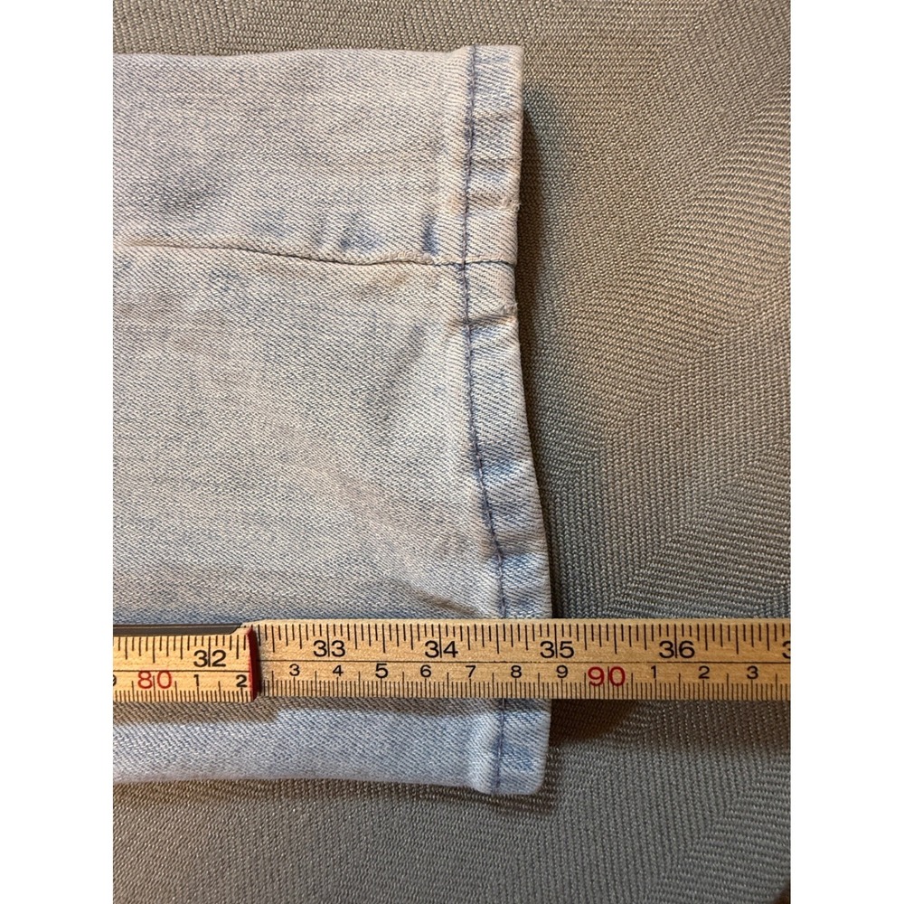 Hollister Slim Straight Epic Flex Light Wash Jeans Mens 34x36 Blue 331D2290 1791 - Picture 7 of 9